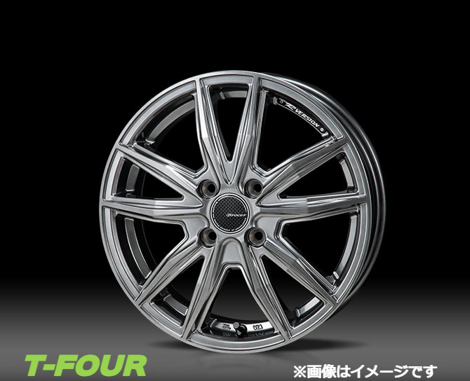 モンツァジャパン Rバージョン ブロッカー アルミホイール4本 1台分(15×4.5J 4-100 INSET45)スズキ ハスラー MR31S 41S(ブラック)_画像1