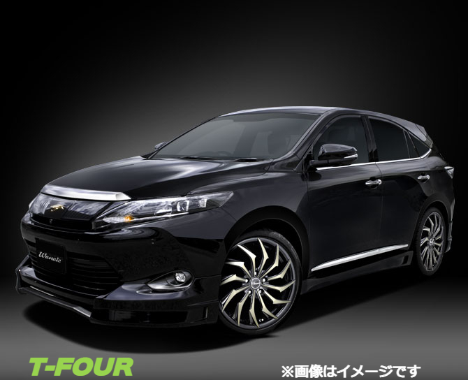 モンツァジャパン ワーウィック ハーベル アルミホイール4本 1台分(18×7J 5-114 INSET48)ホンダ CR-V RE系(ブラック)_画像3