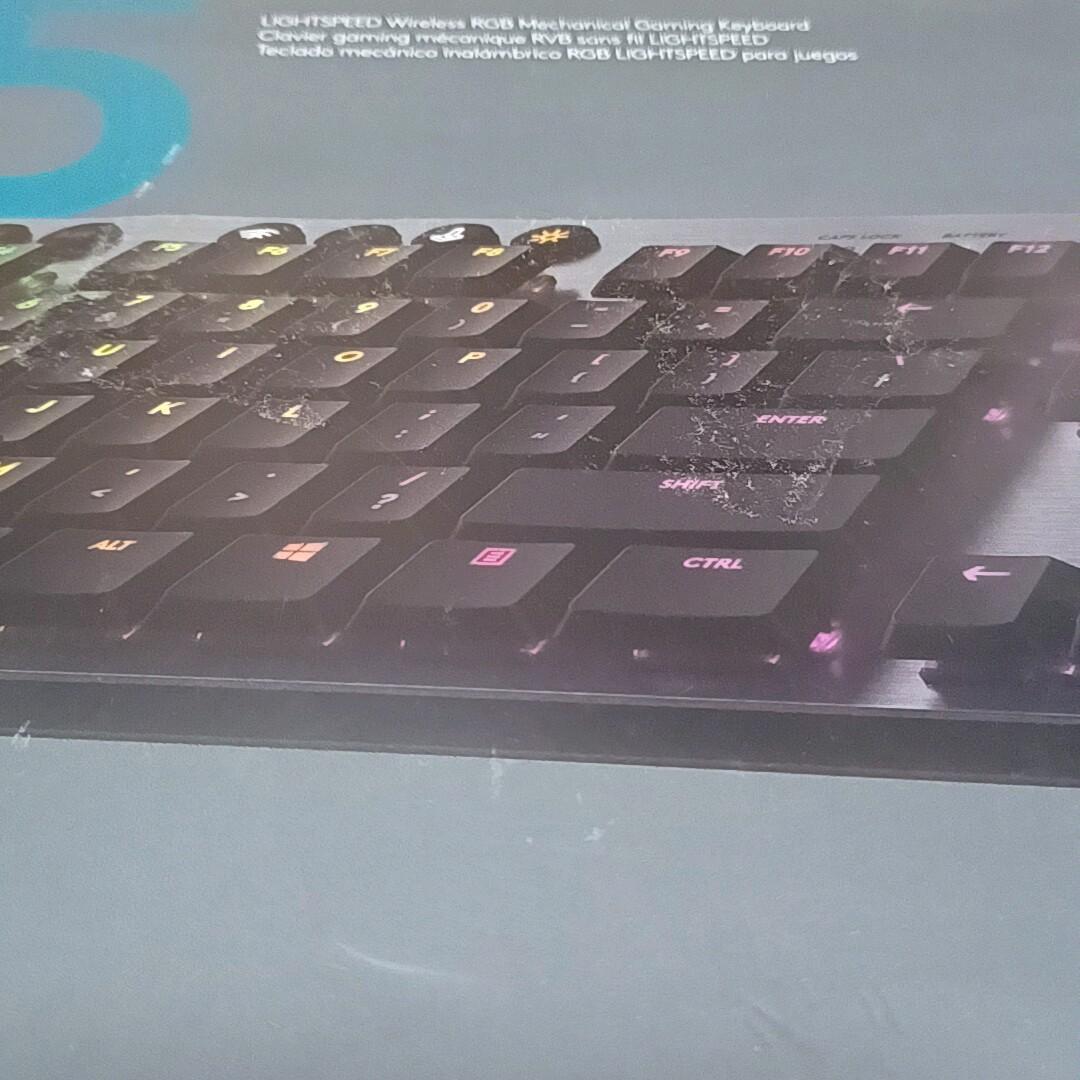 被り心地最高 Logitech G915 ワイヤレス ゲーミングキーボード 青軸 Logitech G915 Clicky Rgb Wireless Mechanical Gaming Keyboard Black 9 正規取扱店 Unfudge Jp