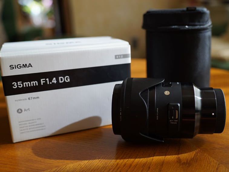 美品】SIGMA シグマ art 35mm F1.4 DG ソニー Eマウント 単焦点 フル