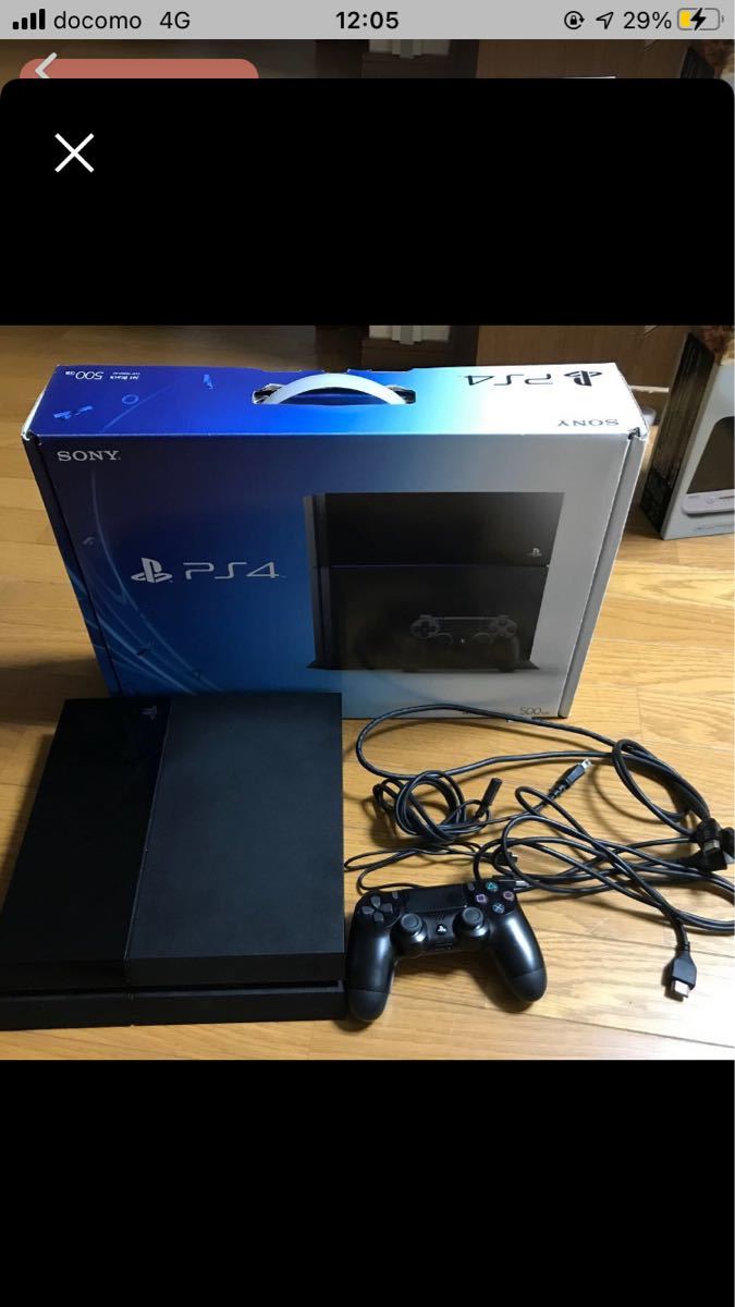 PlayStation4 ジェット・ブラック 500GB CUH-1000AB01
