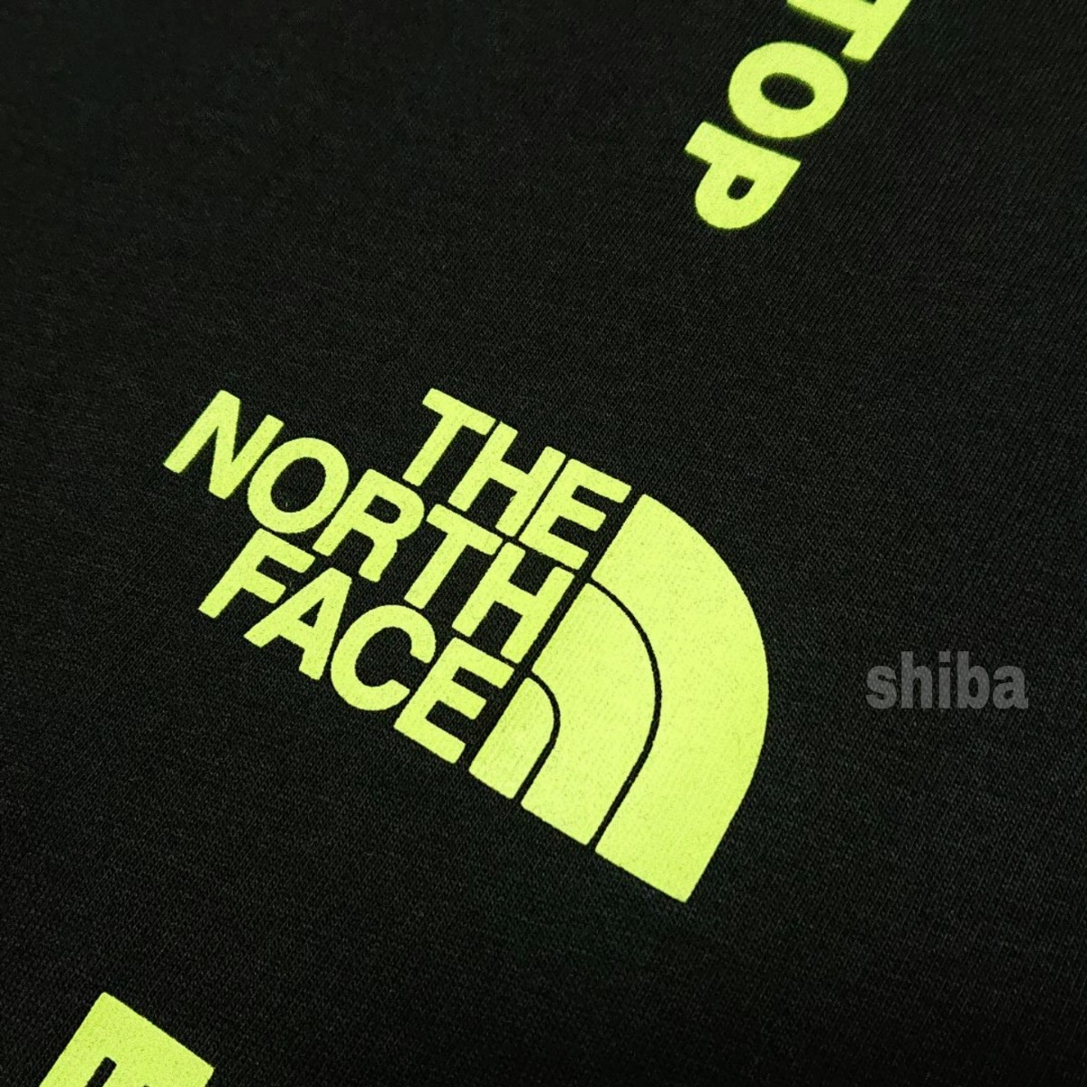 THE NORTH FACE ノースフェイス 海外限定 長袖　ロンT ロング tシャツ ブラック 黒 バーティカル 海外Mサイズ
