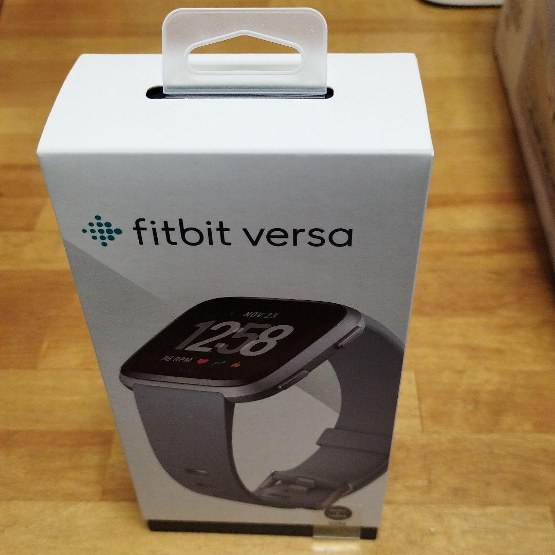 Yahoo!オークション - 新品□Fitbit Versa スマートウォッチ Gray...