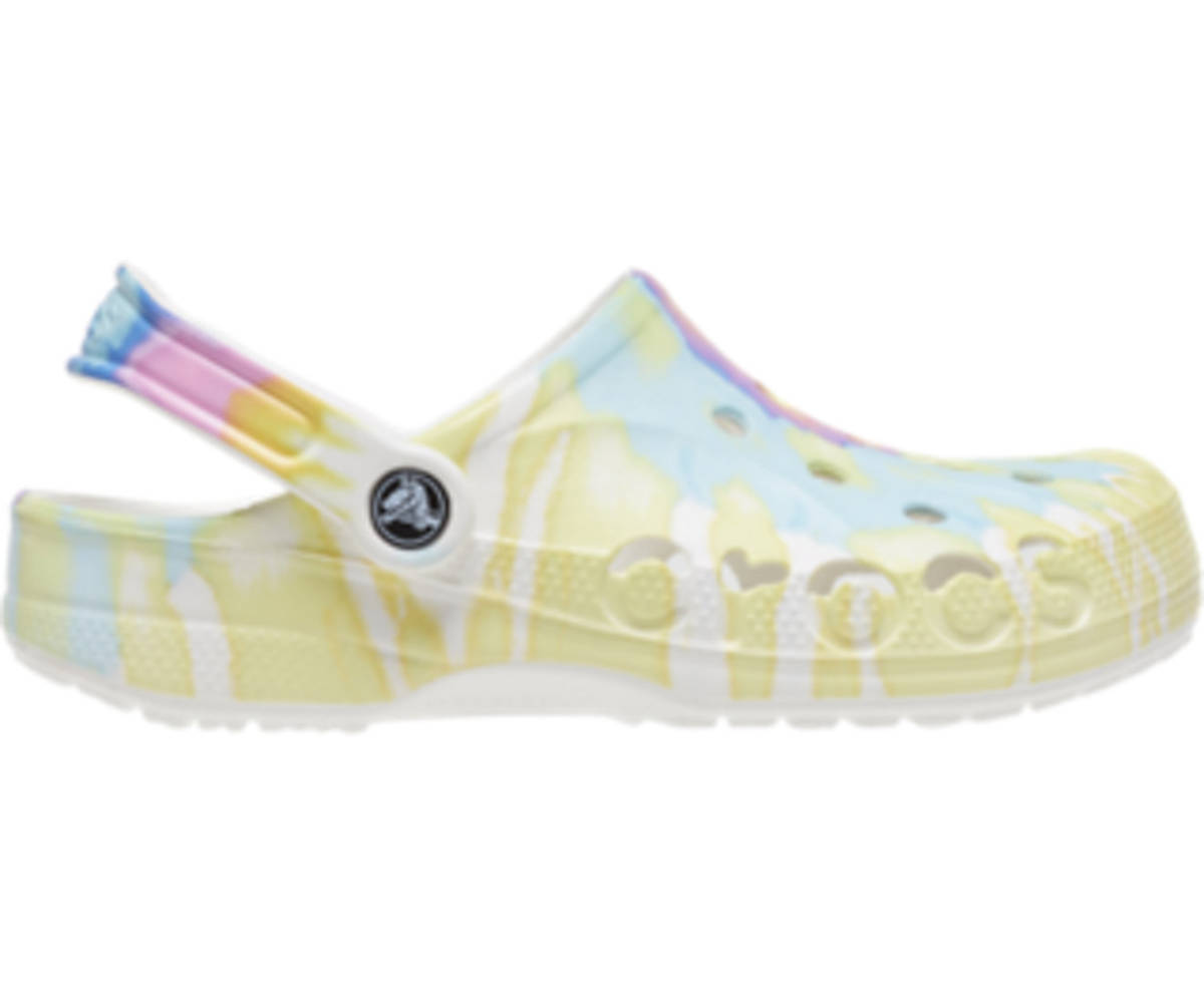 24cm クロックス crocs Baya Tie-Dye Clog バヤ タイダイ クロッグ White / Multi M6W8 ホワイト マルチ 新品_画像2