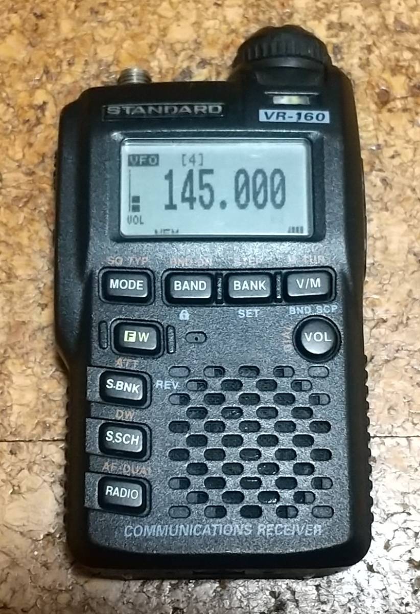 STANDARD VR-160 VR160　広帯域受信機 FM (ステレオ) ICOM DREAK COLLINS KENWOOD YAESU 八重洲_画像3