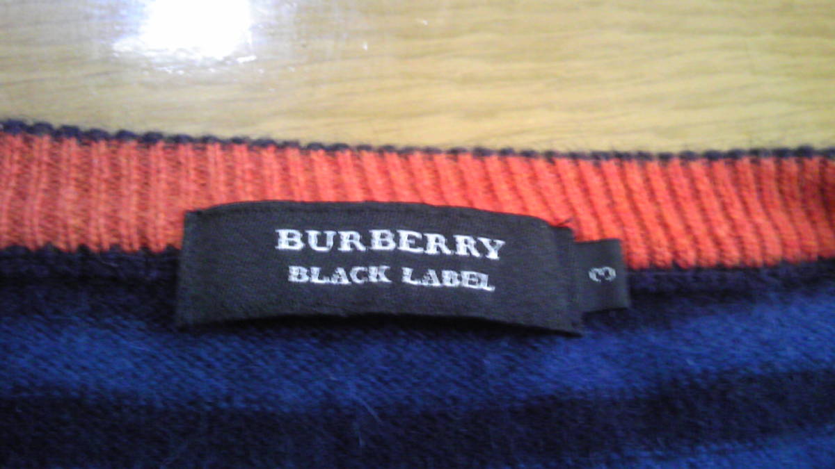 バーバリーブラックレーベル　セーター　サイズ３_画像4