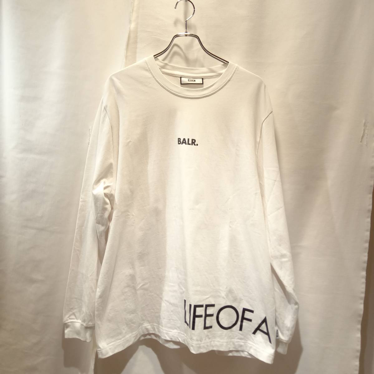 BALR. ボーラー ロングスリーブTシャツ 白 L 店舗受取可 www.gastech