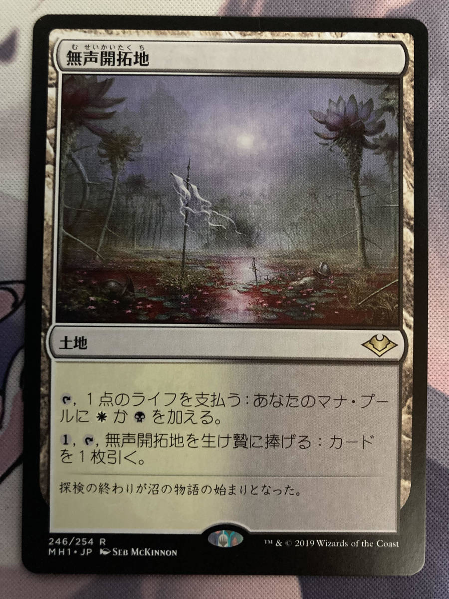 ヤフオク! - MTG 《無声開拓地/Silent Clearing》 M...