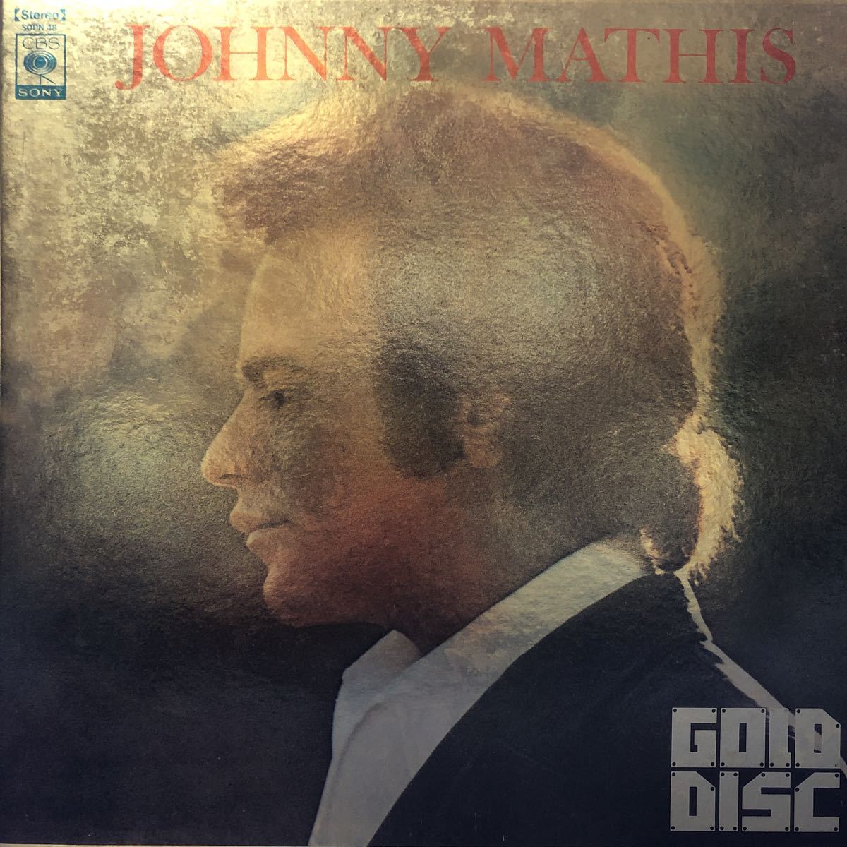 J LP Johnny Mathis ジョニー・マーティス・ゴールド・ディスク 見開きジャケライナー レコード 5点以上落札で送料無料_画像1