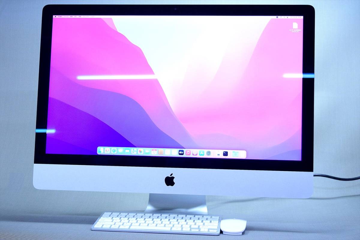 新品入荷 【即配】超高精細！Retina5K！8Gメモリ！27型5K液晶 1TB(1000GB) i5-6500 Retina Ci5-3.2G  2015 Late iMac - iMac