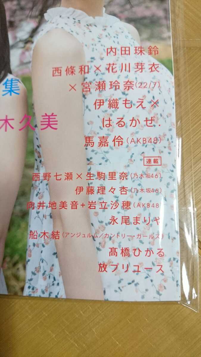 UTB+ アップトゥボーイプラス 2018年5月号・けやき坂46(日向坂46) 39ページ大特集 両面ポスター付・欅坂46(櫻坂46)未公開カット写真集付 他_画像6