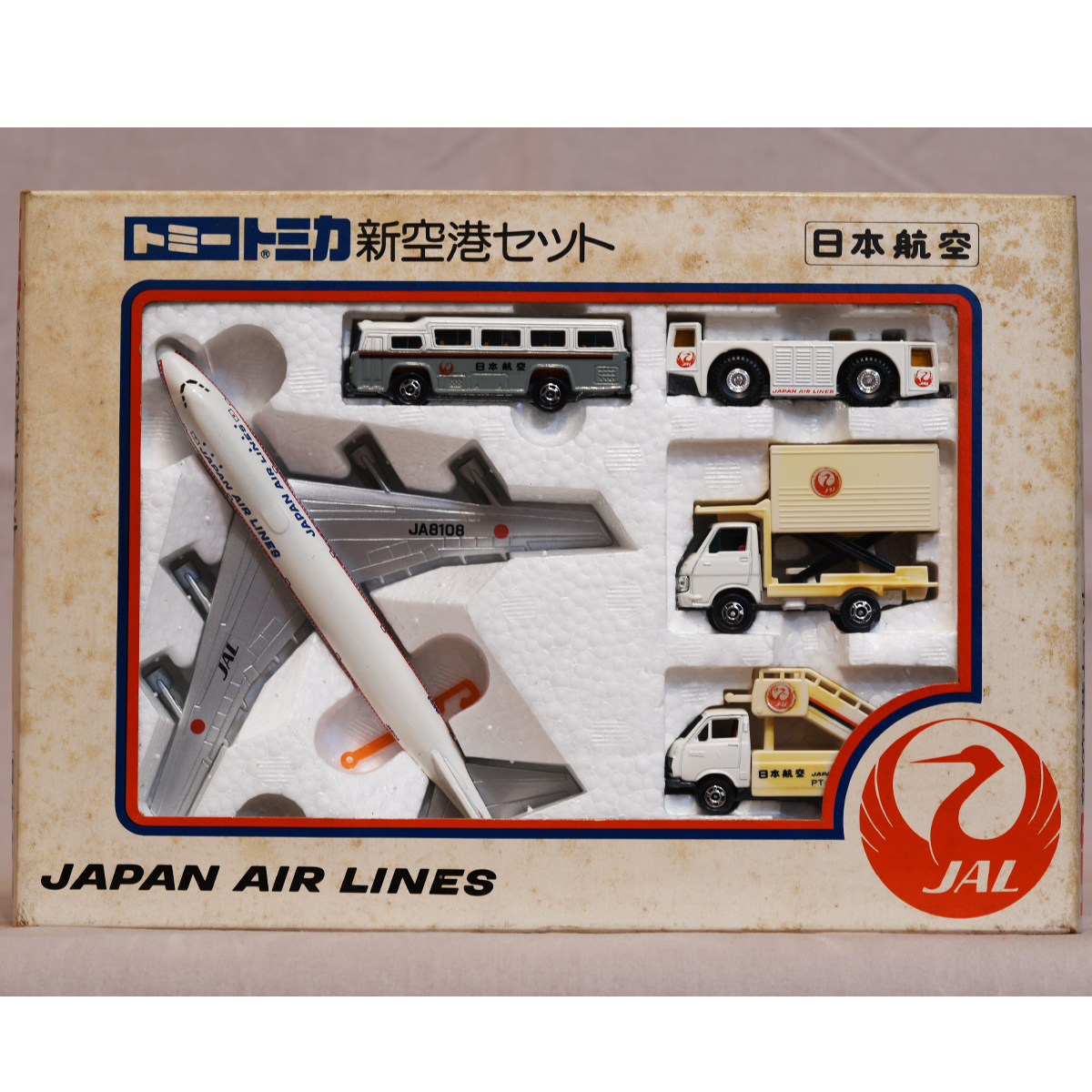 ヤフオク! - トミカ新空港セット 日本航空