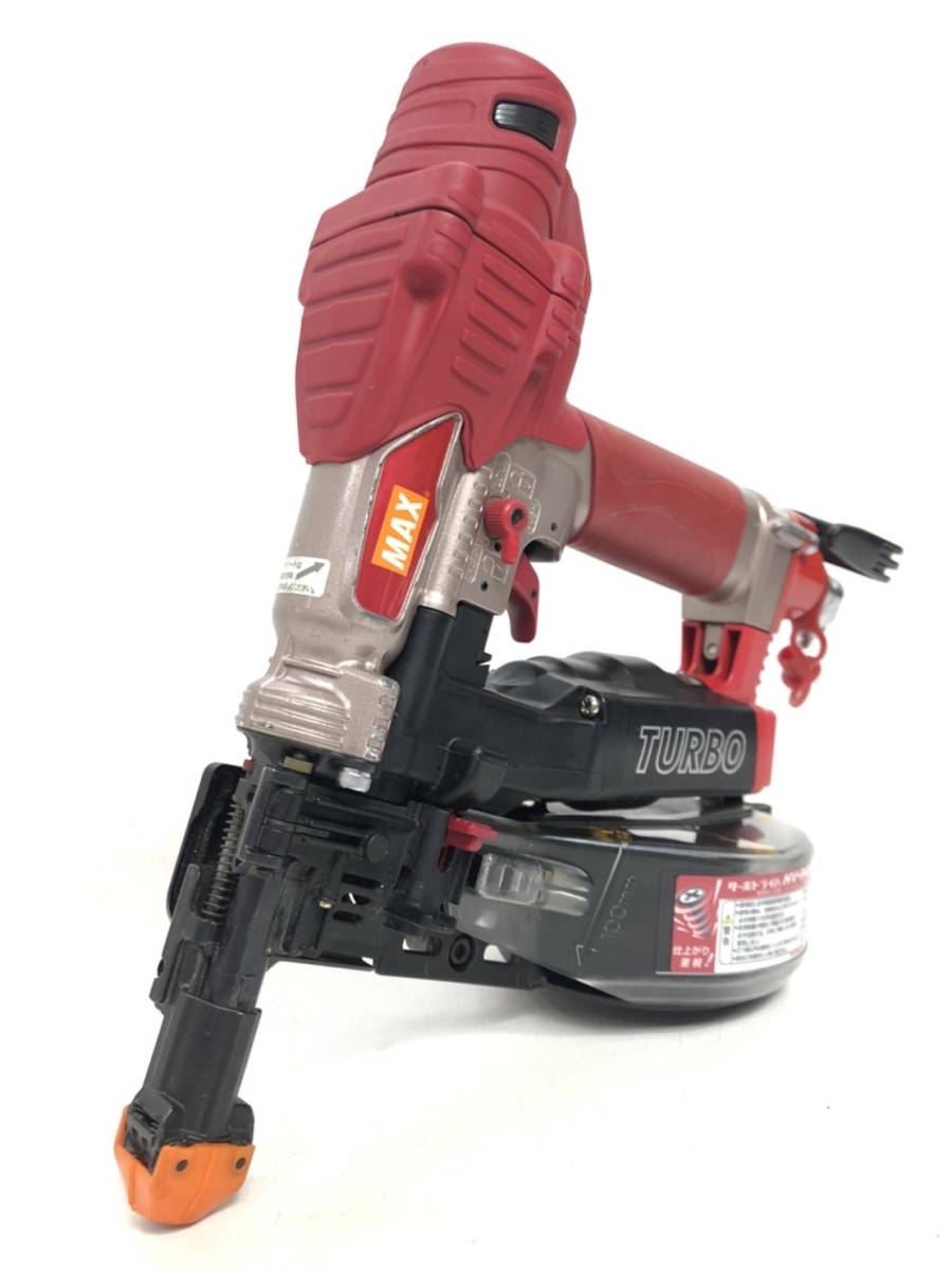 10401800】☆良品 動作確認動画あり☆マックス MAX ターボドライバ HV