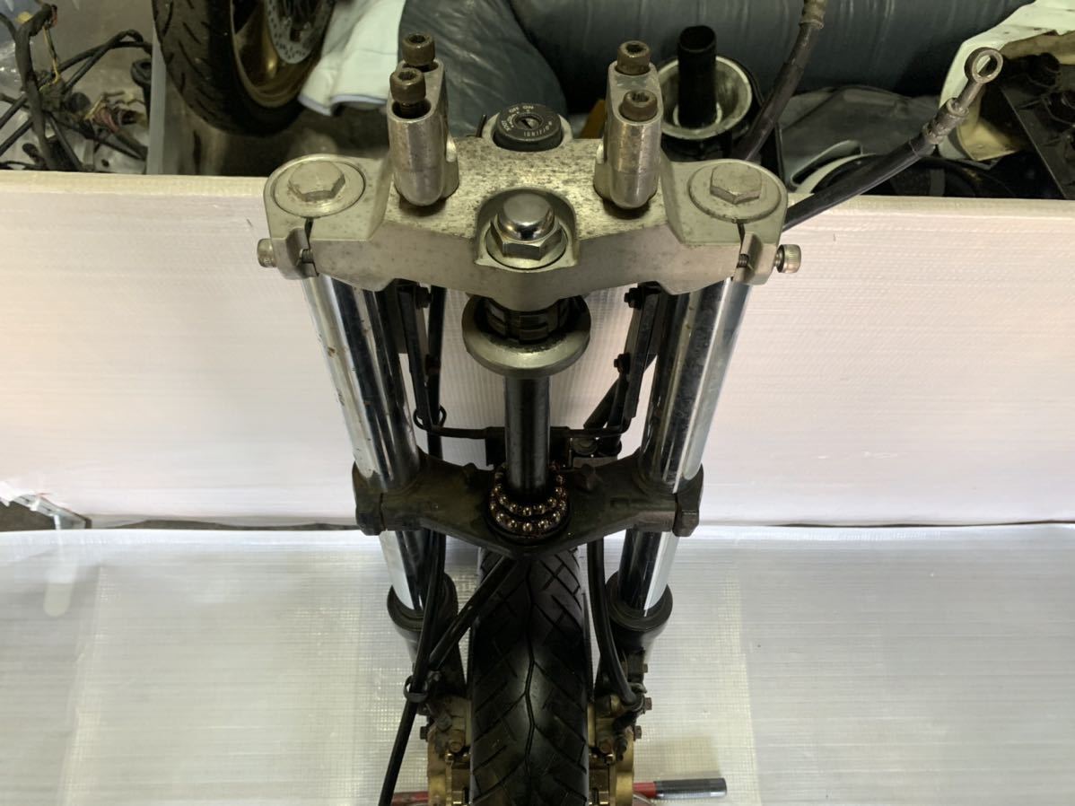ヤマハ 4HM XJR400 純正 フロントフォーク ブレンボ キャリパー