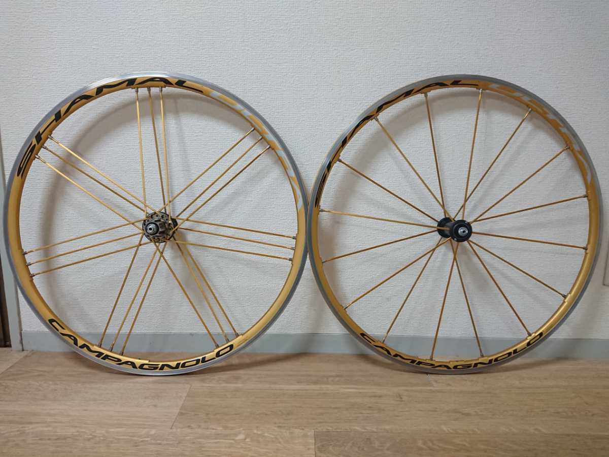 Campagnolo shamal ultra gold クリンチャー 11s カンパニョーロ