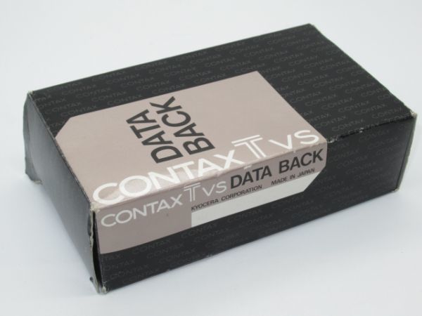 K 8-9 CONTAX コンタックス TVS用 NORMAL BACK ノーマルバック フィルムバック 液晶表示なし_画像5