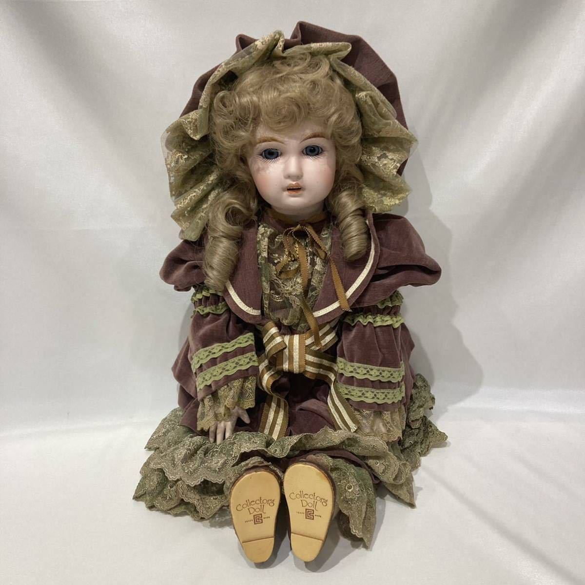 M81【ビスクドール】□Collectors Dollコレクターズドール JUMEAU