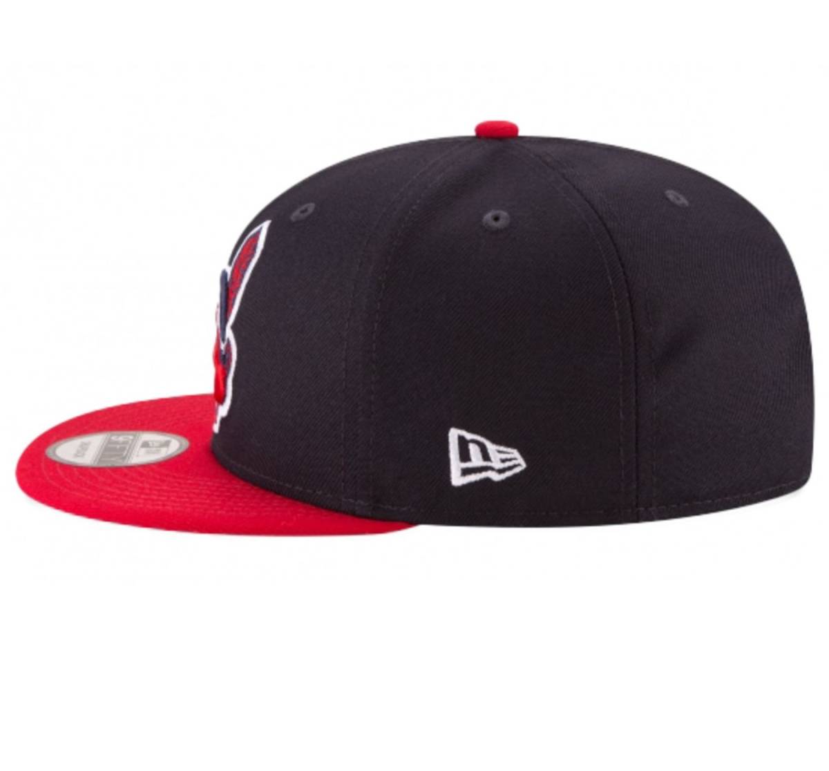 ラスト1点！ ワフー酋長 Newera ニューエラ 9FIFTY クリーブランド Indians インディアンス スナップバック 紺 赤 MLB メジャー USA正規品_画像4