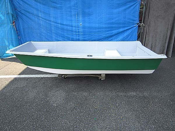 09)【引取限定・現状渡し】FRPボート 試作品 船体のみ 三重県