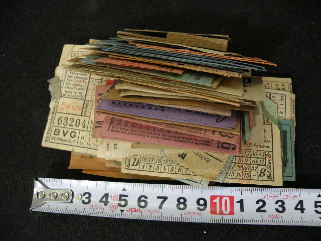 a48 戦前 外国 切符 色々 まとめて / 鉄道 入場券 カード アンティーク 古い 昔 _画像8