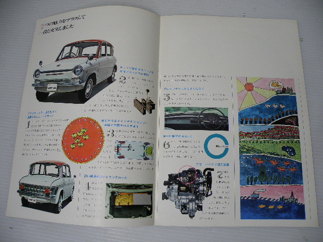 a5 マツダ キャロル 360 カタログ / 昭和レトロ 自動車 旧車 名車 _画像4