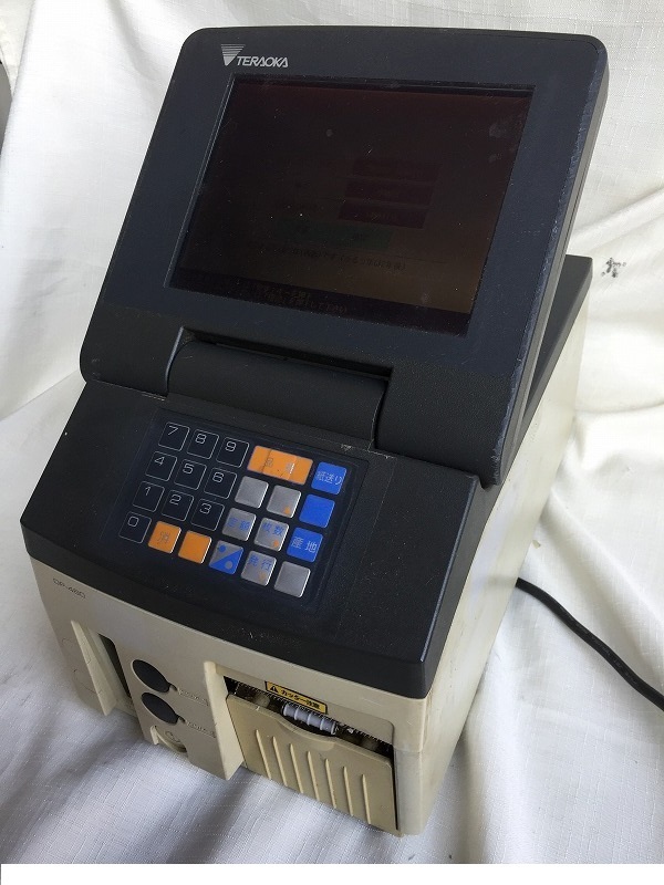 △TERAOKA テラオカ 寺岡精工 定額ラベルプリンター DP-460 △TERAOKA テラオカ 寺岡精工 定額ラベルプリンター DP-460