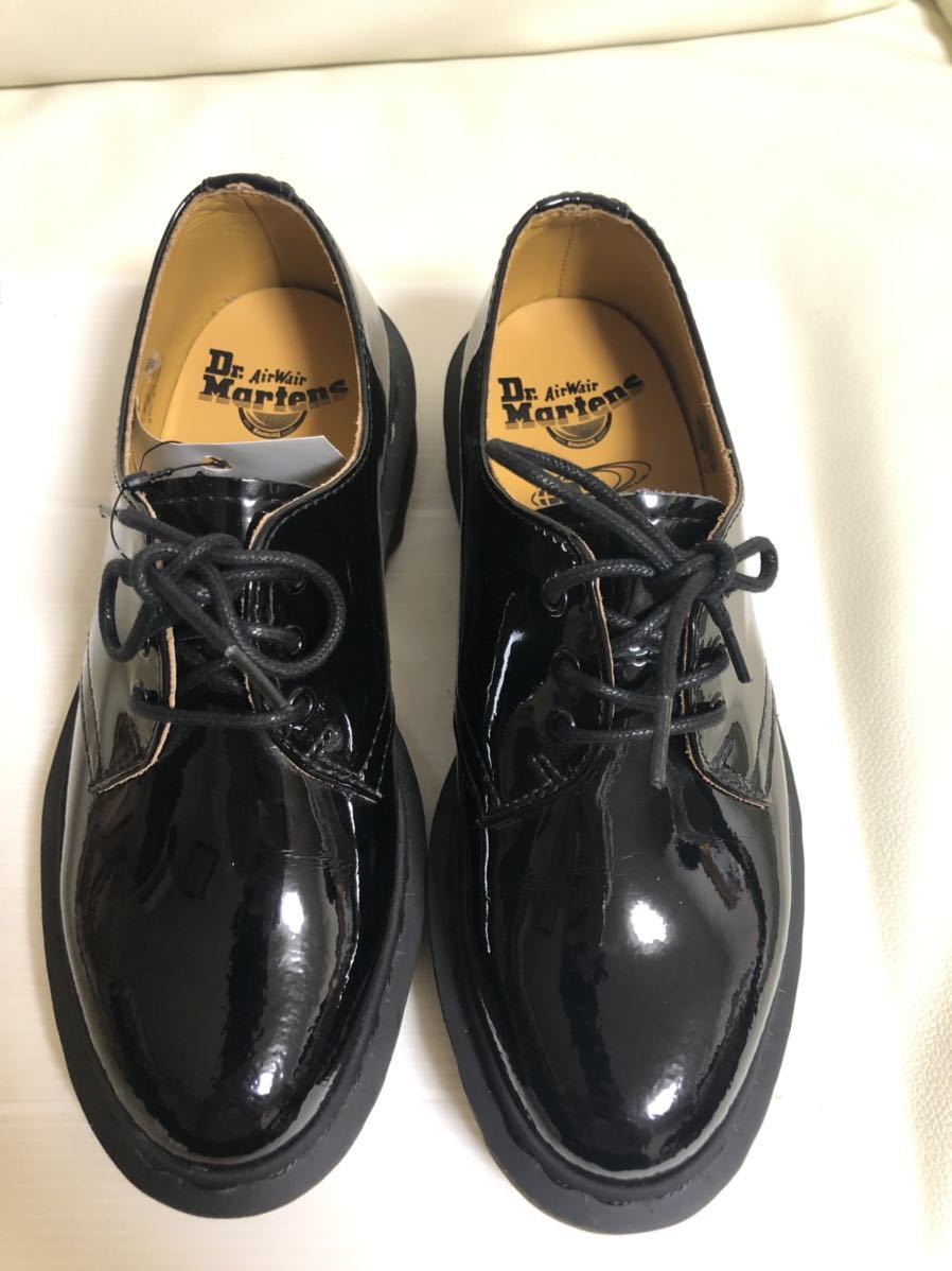 Dr.Martens × BEAMS / 別注 パテント 黒 ブラウン 3ホール エナメル