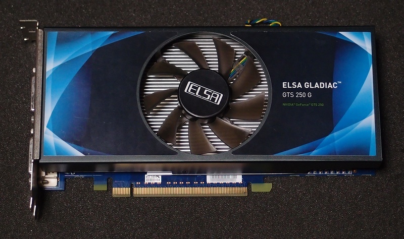 ELSA GLADIAC GTS 250G 1GB x16 PCI-E NVIDIA GeForce GTS 250_画像1