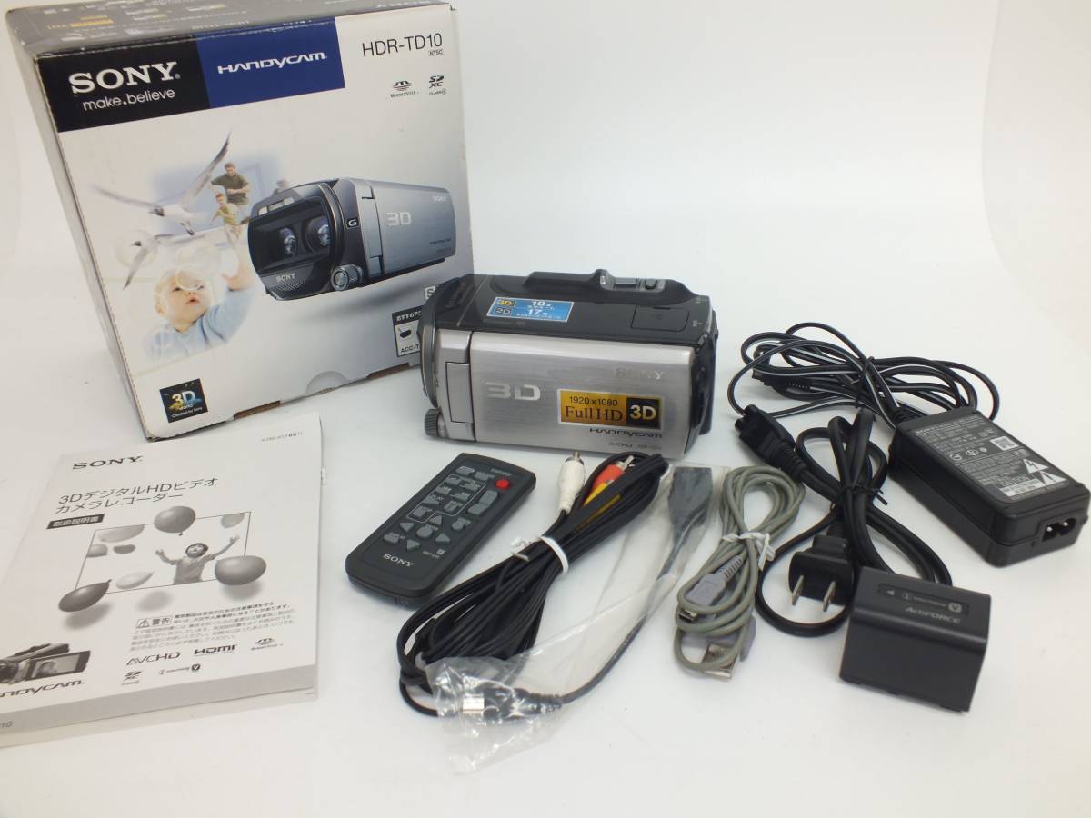 SONY ソニー ハンディカム デジタル ビデオカメラ HDR-TD10 フル