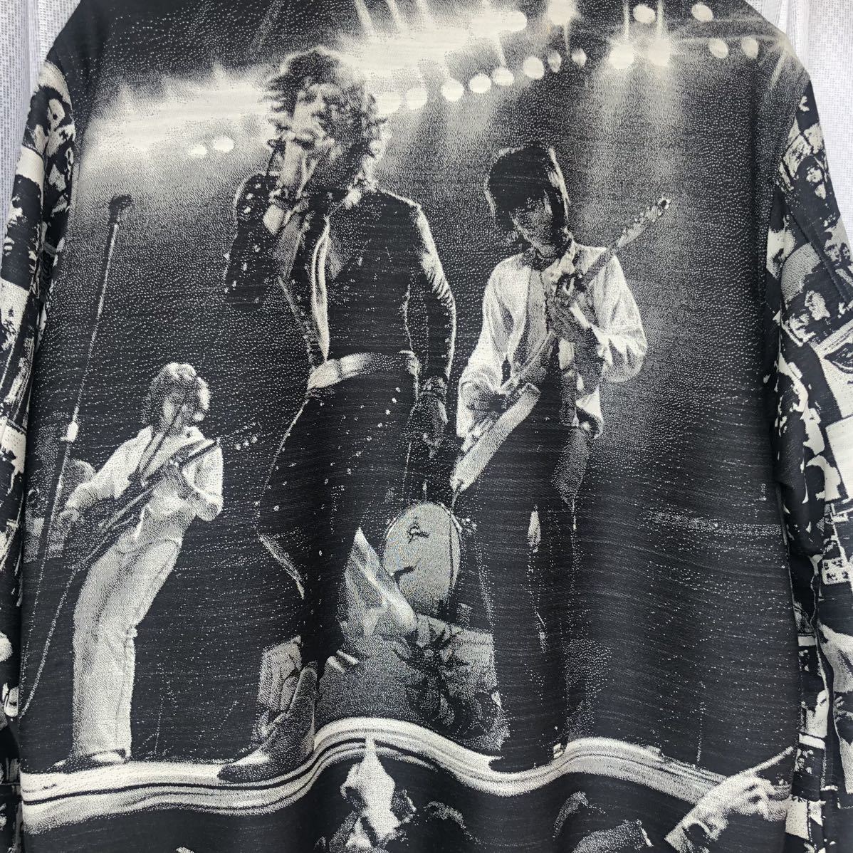 完売★THE ROLLING STONES LADIES & GENTLEMENジャカード ジップアップリブジャケット★HYSTERIC GLAMOUR ヒステリックグラマー/ストーンズ_画像4