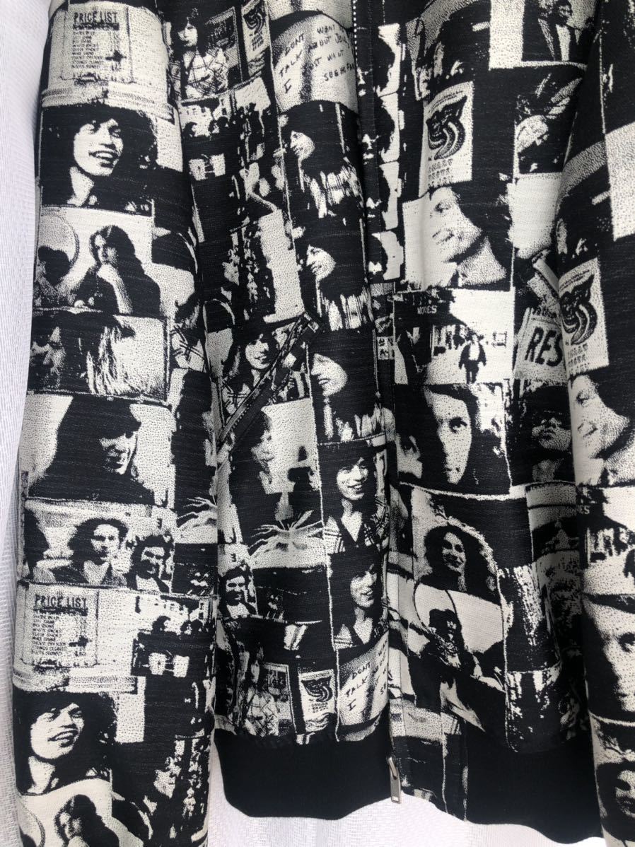 完売★THE ROLLING STONES LADIES & GENTLEMENジャカード ジップアップリブジャケット★HYSTERIC GLAMOUR ヒステリックグラマー/ストーンズ_画像9