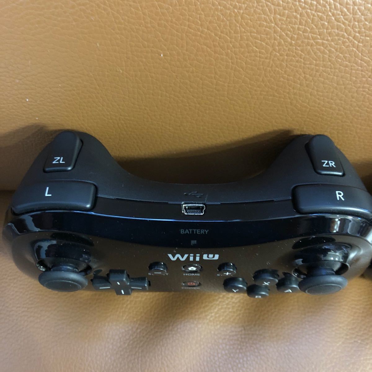 純正品Wii U PROコントローラー2個セット 充電ケーブル