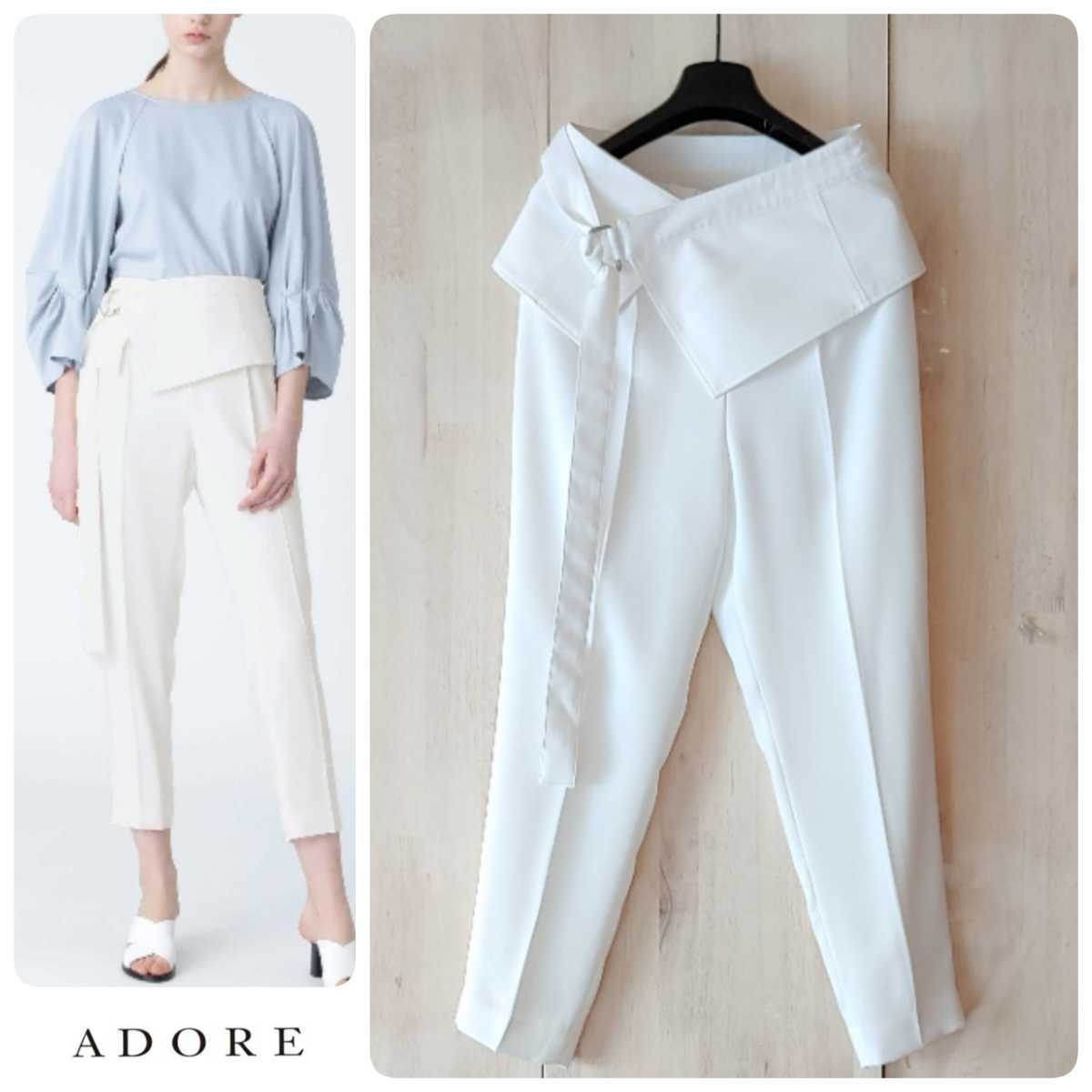 ◇幻◇ 希少美品 定価3.5万円 ADORE VERY掲載 ライトジョーゼット