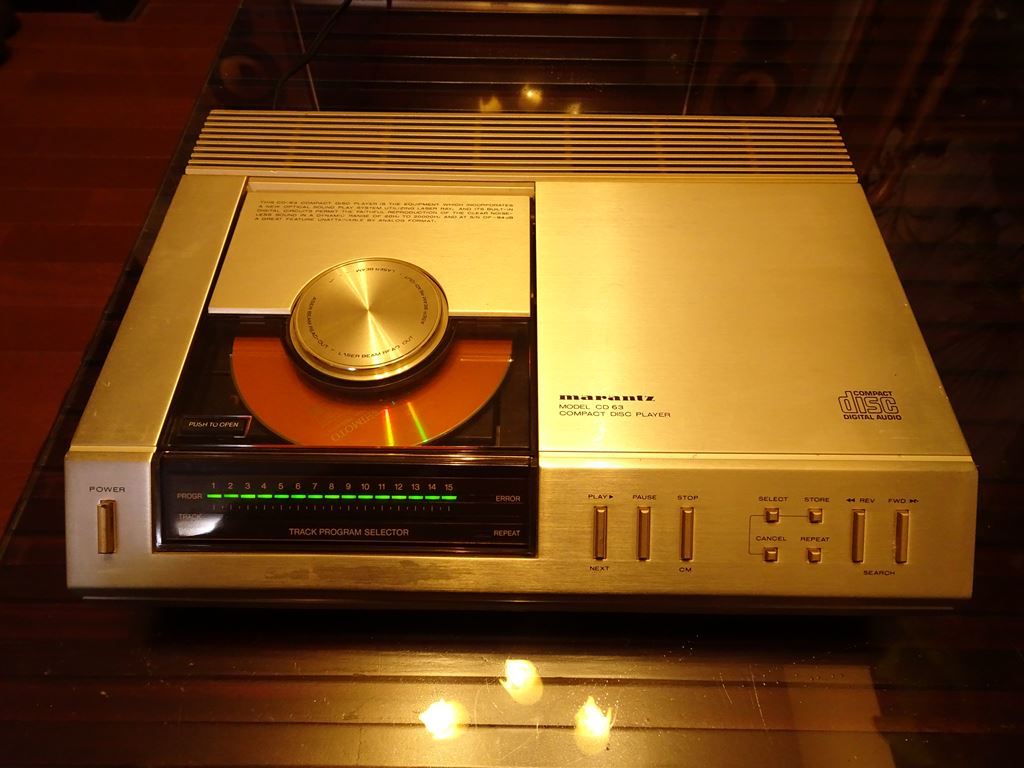 Marantz CD-63 ジャンク Philips CD100同型機