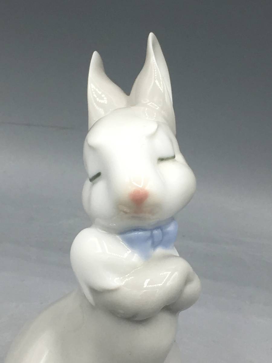 リヤドロ LLADRO ナオ 陶器人形 ウサギ 高さ11.5cm フィギュリン スペイン製 陶器 置物 リアドロ