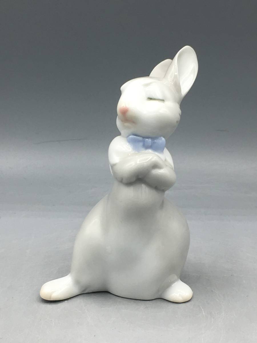 リヤドロ LLADRO ナオ 陶器人形 ウサギ 高さ11.5cm フィギュリン スペイン製 陶器 置物 リアドロ