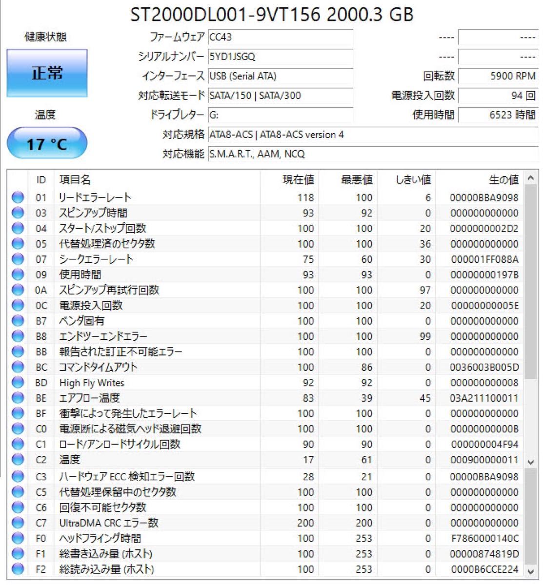 BUFFALO テレビ録画　外付けHDD 2TB 【HD-CL2.0TU2/N】