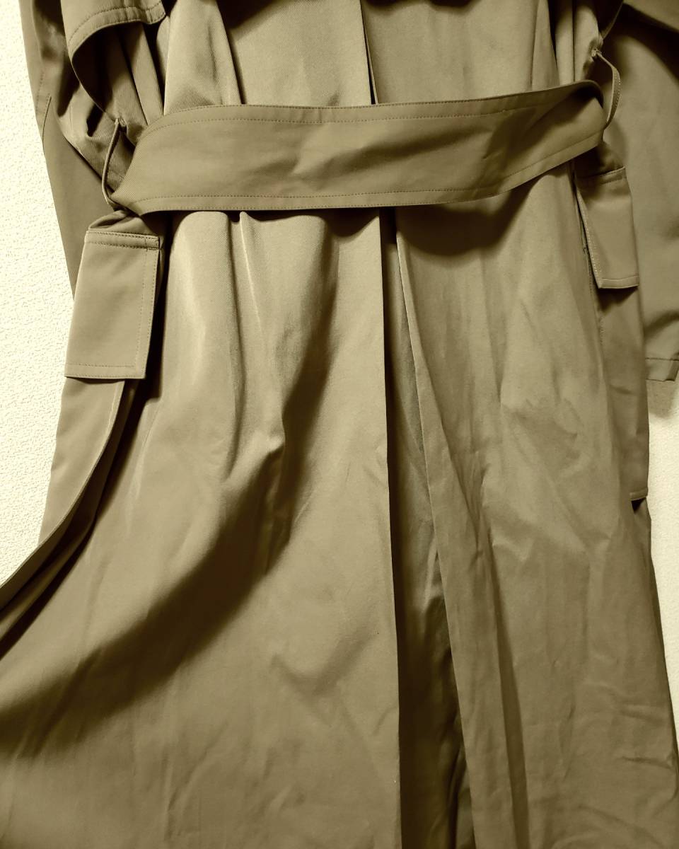  новый товар обычная цена 6 десять тысяч plain People водоотталкивающий шаль цвет длинное пальто хаки 