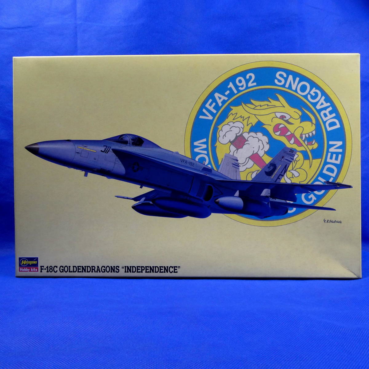 Ｆ-18Ｃ ゴールデンドラゴンズ’インデペンデンス★プラモデル★Hasegawa（ハセガワ）★１/４８スケール★１９９２年製★送料無料★新品