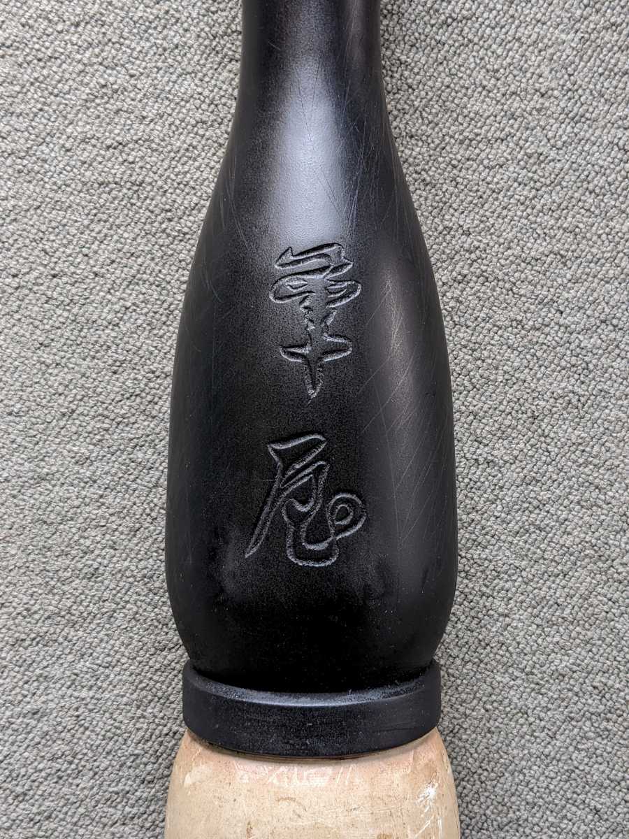 ◯戦前 明治~大正期 特大 筆屋 木製看板 くり抜き 姿看板 重厚 珍品