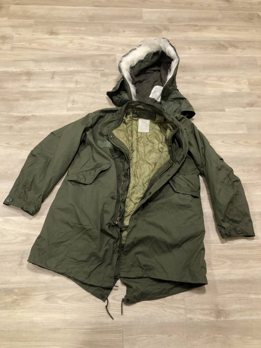□70年代 M-65 フィッシュテールパーカー フルセット【サイズSR】米軍