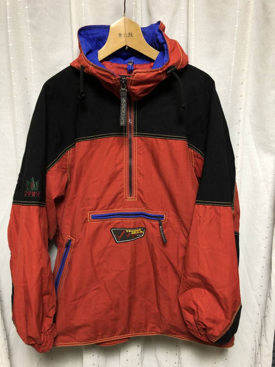 ヤフオク! - DESCENTE TECHNO GEAR マウンテンパーカ...