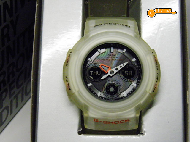 G-SHOCK 買取のGRAVITY◇未使用◇AWG-525UAJ-7AJR UNITED ARROWS
