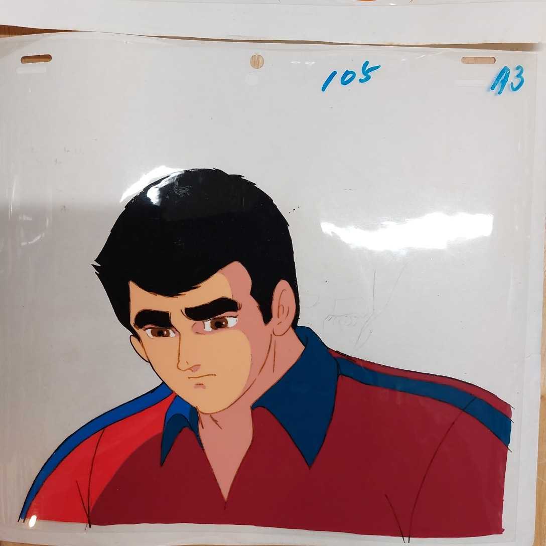 新巨人の星 セル画 当時物 梶原一騎 川崎のぼる レア物。裏 新巨人の星 セル画 当時物 梶原一騎 川崎のぼる レア物。裏