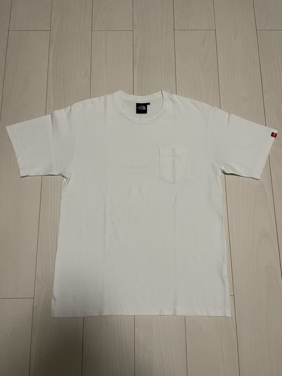 ノースフェイス THE NORTH FACE Tシャツ 半袖 ホワイト 白 NT31731R ポケット アウトドア 無地