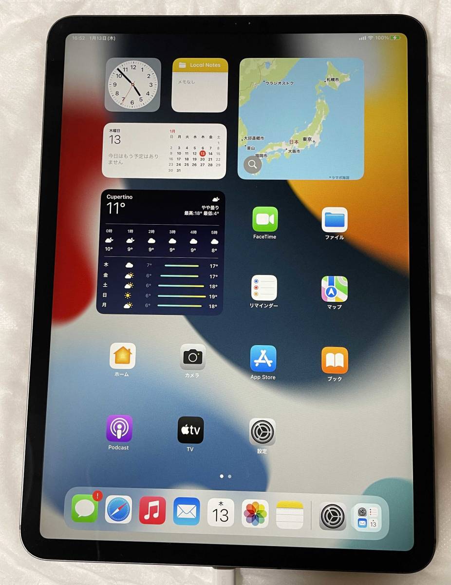 美品】APPLE版SIMフリー 第1世代 11インチ iPad Pro WiFi+Cellular