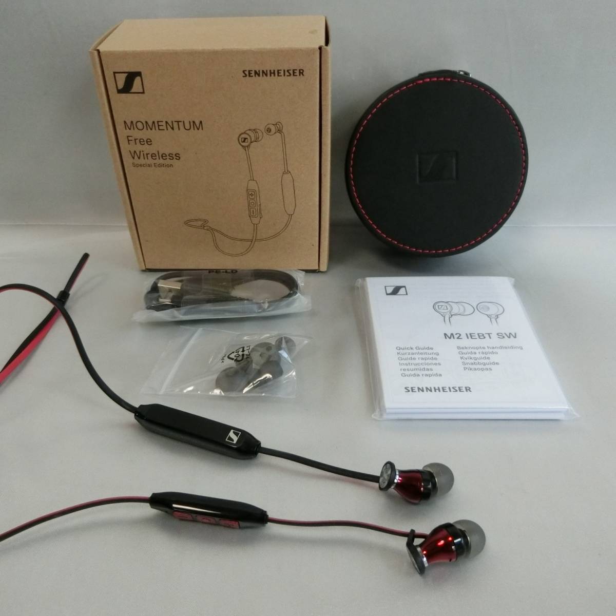 ■ ゼンハイザー MOMENTUM Free Wireless Special Edition ワイヤレスカナル型イヤホン M2 IEBT SW  apt-X/apt-X LL/AAC対応 SENNHEISER