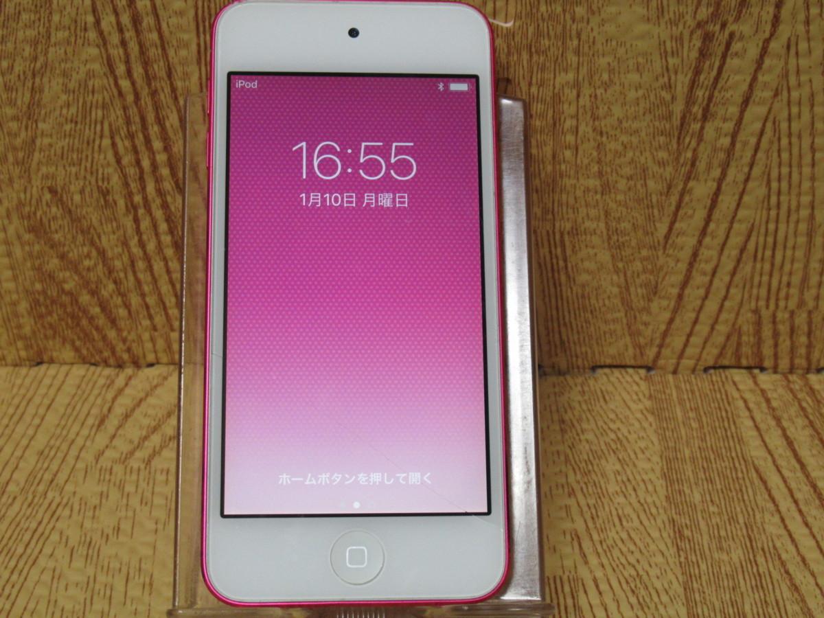 【送料一律198円】ジャンク Apple iPod touch 第6世代 16GB ピンク A1574　 初期化済み　Y0123_画像1