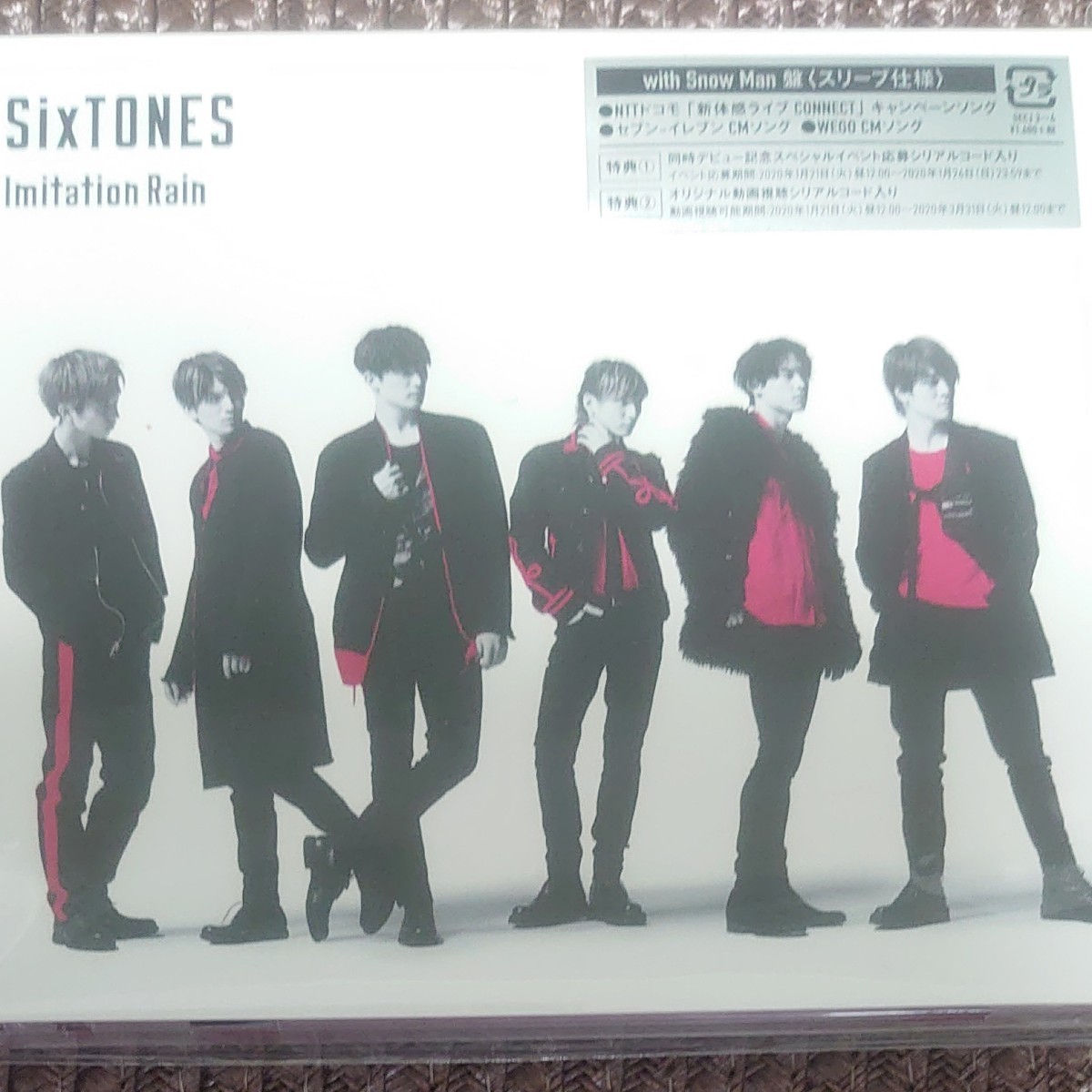 流行 D.D. Imitation Rain 初回盤スリーブ仕様 econet.bi