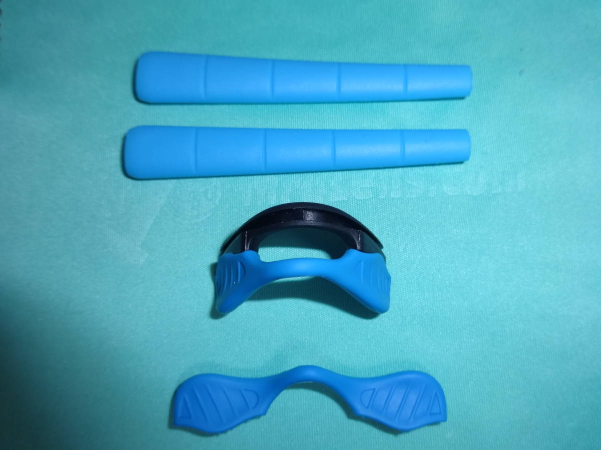 ★ Mフレーム2.0用 イヤーソック・ノーズパッドセット EARSOCKS Nose Pad for Oakley M Frame ２.0　SKY BLUE_画像1